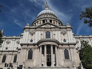 Image showing St Paul Cathedral London