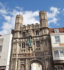 Image showing St Augustine Gate in Canterbury