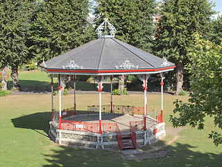 Image showing Band stand