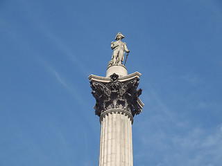 Image showing Nelson Column London