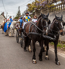 Image showing Medieval Parade