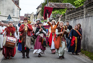 Image showing Medieval Parade