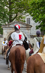 Image showing Medieval Riders
