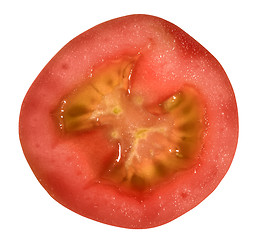 Image showing tomato cut