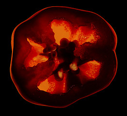 Image showing bell pepper slice