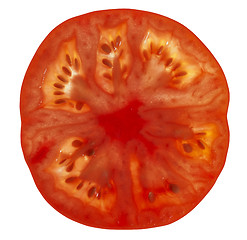 Image showing tomato cut