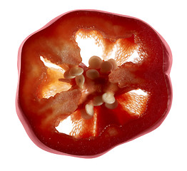 Image showing bell pepper slice