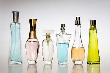 Image showing Perfume bottles