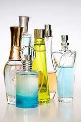 Image showing Perfume bottles