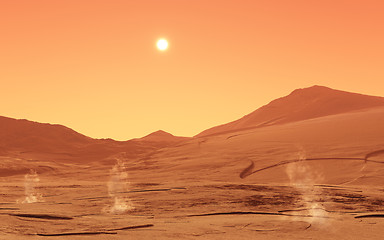 Image showing Summerday from Mars