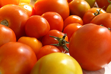 Image showing Ripe tomatoes