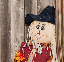 Image showing Happy Scarecrow