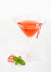 Image showing Christmas cocktail