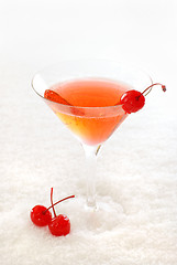 Image showing Cherry cocktail