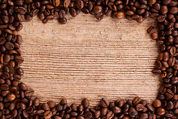 Image showing coffee beans frame 