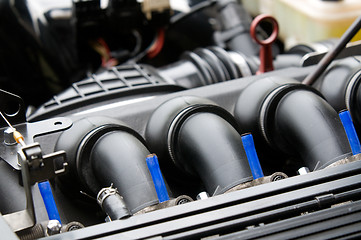 Image showing Inlet manifold of car engine