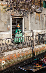 Image showing Venetian Costume