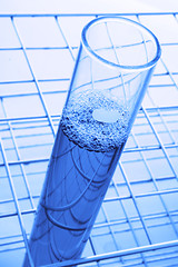 Image showing Blue Test Tube