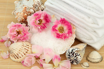 Image showing Rose Spa Treatment