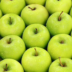 Image showing Green apples