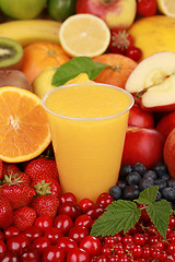 Image showing Orange juice