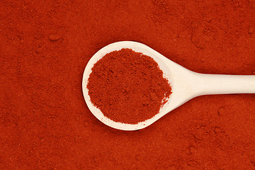 Image showing Paprika powder