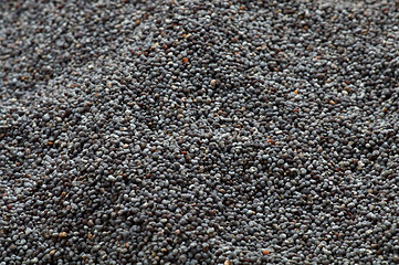 Image showing Poppy Seeds as background