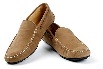 Image showing Chamois Leather Men's Shoes