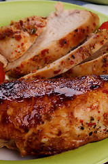 Image showing Roasted Chicken Breast