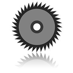 Image showing Circular saw blade 