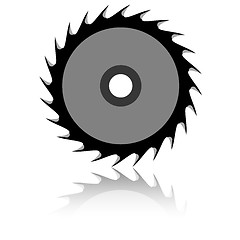 Image showing Circular saw blade 