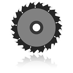 Image showing Circular saw blade 