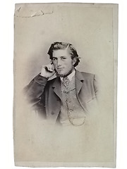 Image showing Vintage photo man