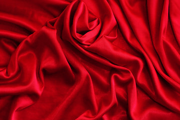 Image showing fabric folds