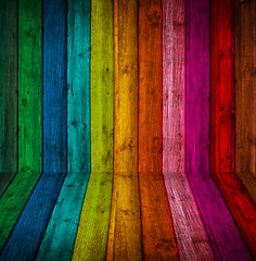 Image showing colorful wood Background