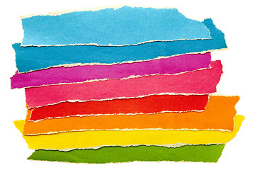 Image showing colored paper