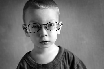 Image showing Boy with glasses