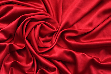 Image showing fabric folds