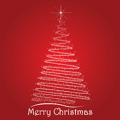 Image showing Christmas tree