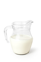 Image showing milk on white background