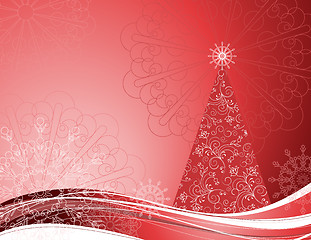 Image showing Christmas tree