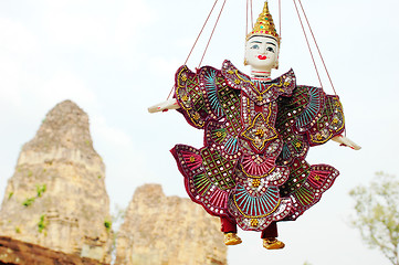 Image showing Puppet at Angkor Cambodia
