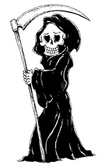 Image showing Grim reaper theme image 4