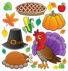 Image showing Thanksgiving theme collection 1