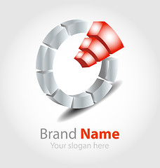 Image showing Brand logo orange