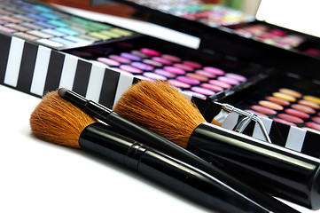 Image showing Professional makeup