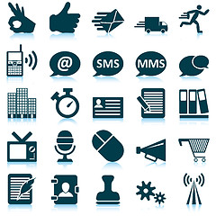 Image showing Office  icon set