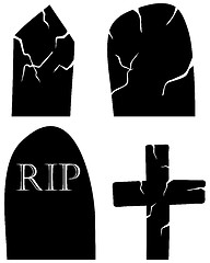 Image showing grave set