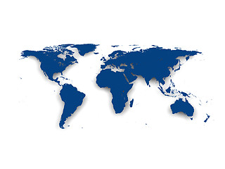 Image showing World map