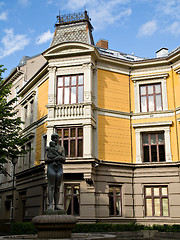 Image showing Classic 19th century architecture in Oslo